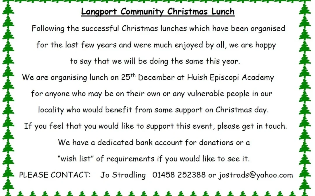 If you would like to support this event, please get in touch