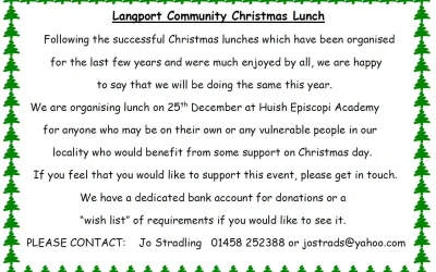 If you would like to support this event, please get in touch